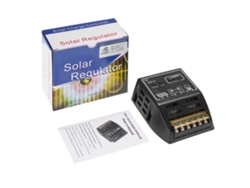 Controlador De Carga Solar Pwm Anself De 20 A Y 12 V/24 V Con Protección Para Batería Y Panel Solar.