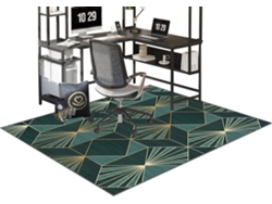 Alfombrilla Protectora Suelo Gaming, Moqueta Madera, Oficina, Duros Xunzheng Sillas Sobre Suelos, 70 X 100 Cm
