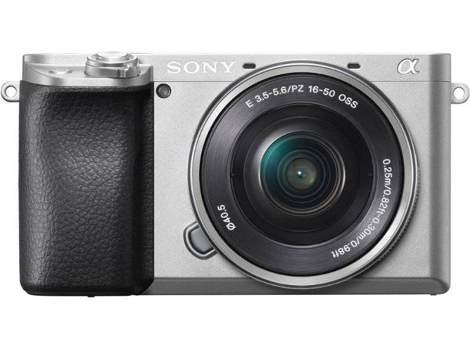 Kit Cámara Mirrorless SONY A6100 SEL 16-50MM F3.5-5.6 OSS Silver