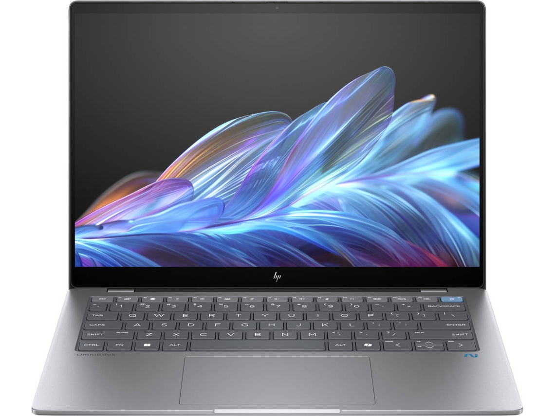Portátil HP OmniBook X 14-fe0002np (14'' - Snapdragon X Elite X1E-78-100 - RAM: 32 GB - 1 TB SSD - Qualcomm Adreno)