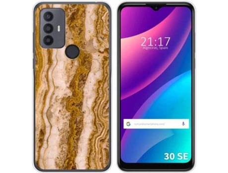 Carcasa para TCL 30 SE TUMUNDOSMARTPHONE Dibujos Mármol 10 Multicolor