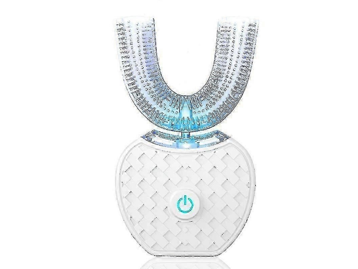 Cepillo de dientes eléctrico GOKOCO, kit de blanqueamiento sónico en forma de U con dientes de repuesto