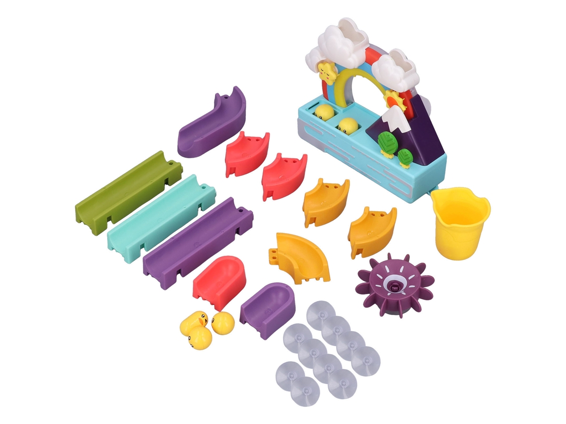 Brinquedo De Banho Flutuante Interativo Com Música Luz E Ventosas Para Bebê 3+