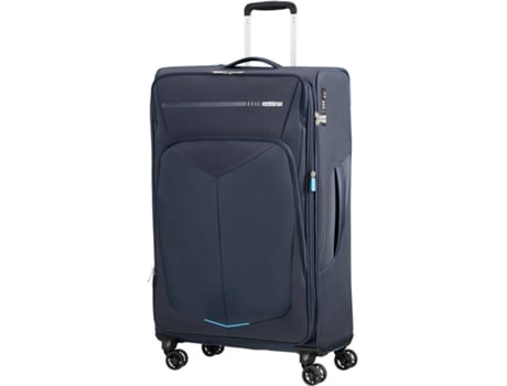 Maleta de Viaje Grande AMERICAN TOURISTER Viage Summerfunk Azul (79x46.5x32.5cm - 109.5 L)
