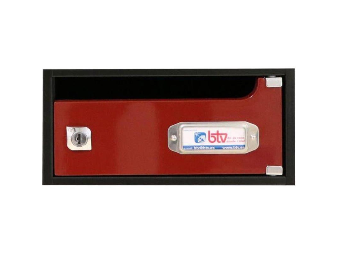 Buzon Horiz Acero-Mdf Montecarlo Burdeos 120X240X250Mm 13624 BTV