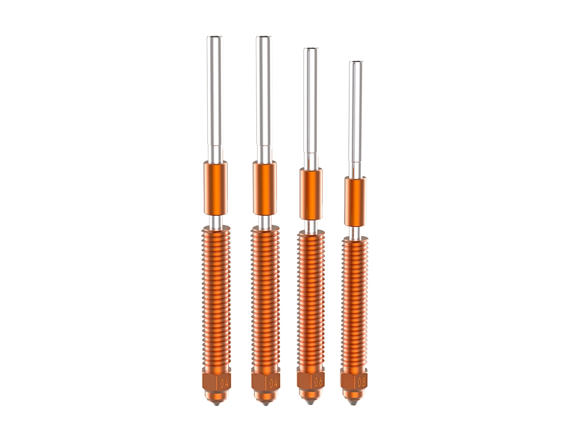 Kit Bico Quick-swap Unicorn K2p Para Impresora 3d Creality K2 Plus 0.4mm 0.6mm 0.8mm Metal