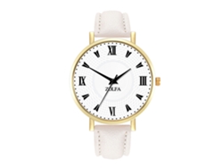 Reloj De Cuarzo Elegante Y Casual Unisex Para Parejas Regalo (blanco)