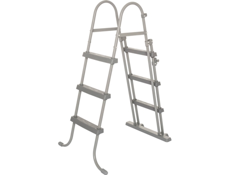 Bestway Escalera de piscina de 4 escalones Flowclear 107 cm