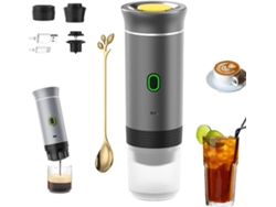 Cafetera portátil 3 en 1 de cápsulas, con calentamiento y frío automáticos, Eifson (gris)