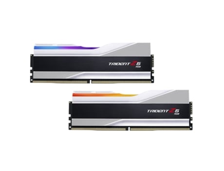 Memoria RAM G.SKILL Trident Z5 Rgb 32Gb 2X16Gb Ddr5 6400Mhz Cl32 Plateada