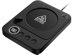 Calentador de tazas Digitallab, calentador de tazas de escritorio de 36 W (negro)