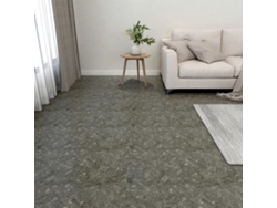 Lamas Para Suelo Autoadhesivas 55 Uds Pvc Gris 5,11 M²