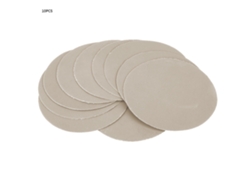 10 Lijas Redondas De 15 Cm (6 Pulgadas), Grano 5000, Para Pulir Y Lijar Madera, Metal Y Plástico.