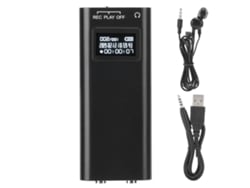 Grabadora De Voz Digital Portátil Mini Q25 Con Reproductor De Audio Mp3 De 32 Gb Para Reuniones, Clases Y Entrevistas.