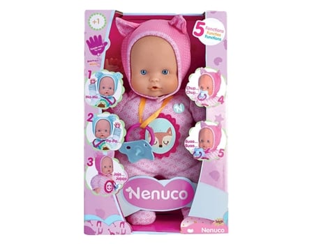 Muñeco NENUCO Soft 5 Funciones