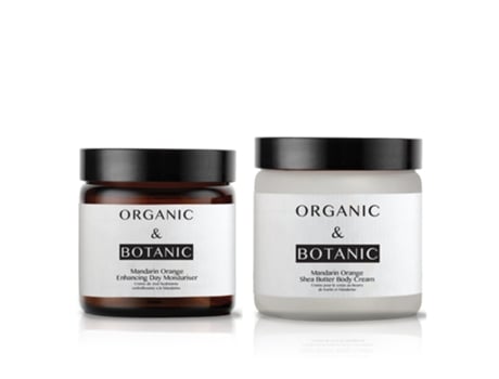 Set 2 Cremas Corporales ORGANIC & BOTANIC K2 OB Mandarin Orange (100ml + 50ml)