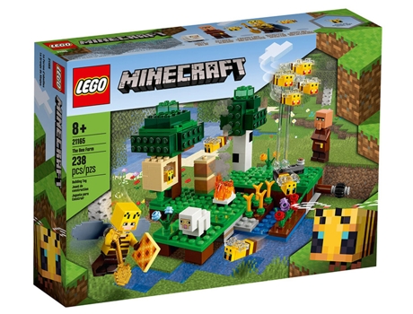LEGO Minecraft: La Granja de las Abejas (Edad Mínima: ‍8 - 238 Piezas)