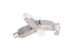 2026-conector De Red Cristal Head Gigabit Con Placa De Oro Sin Presión Flexible Herramienta Menos