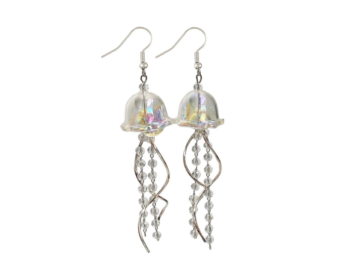 Pendientes de medusa elegantes y portátiles con gancho para la oreja, ideales para personas modernas - Rosewell