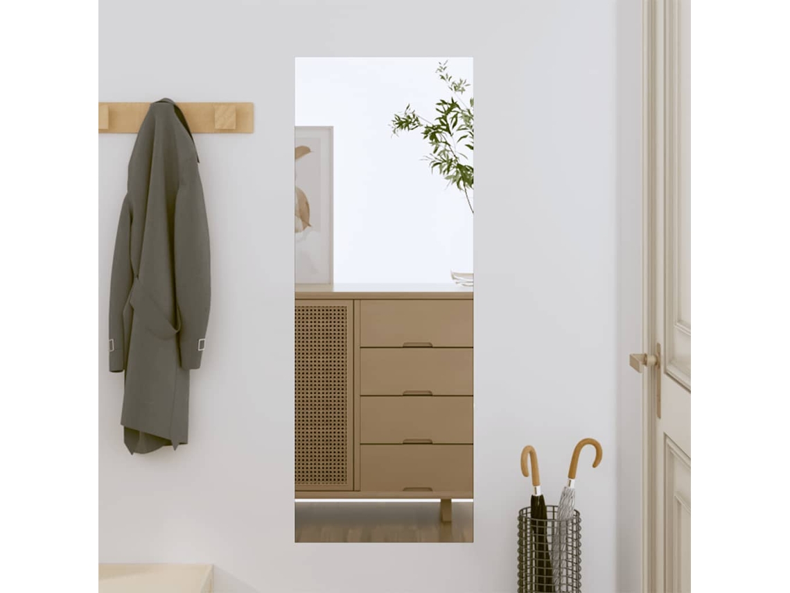 Espejo De Pared Vidrio Rectangular 30x80 Cm