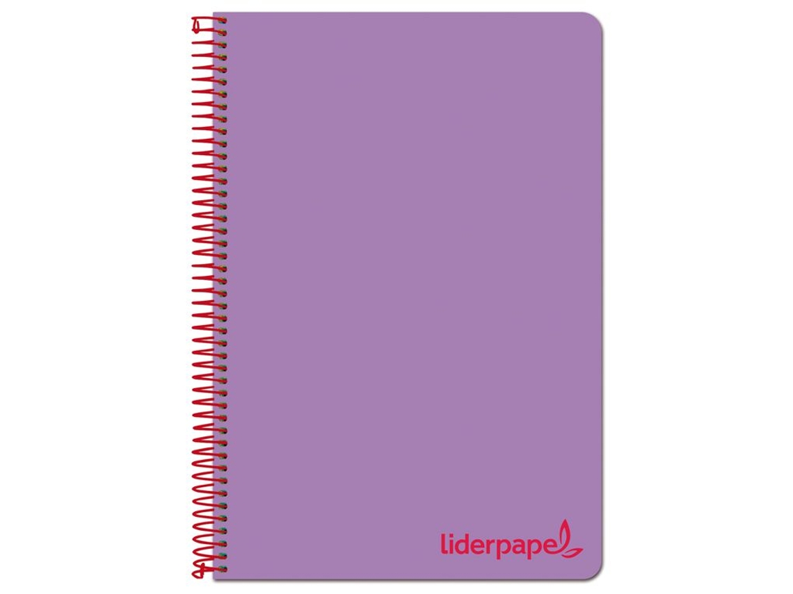 Cuaderno LIDERPAPEL Série Wonder 90g/m² Morado (A4)