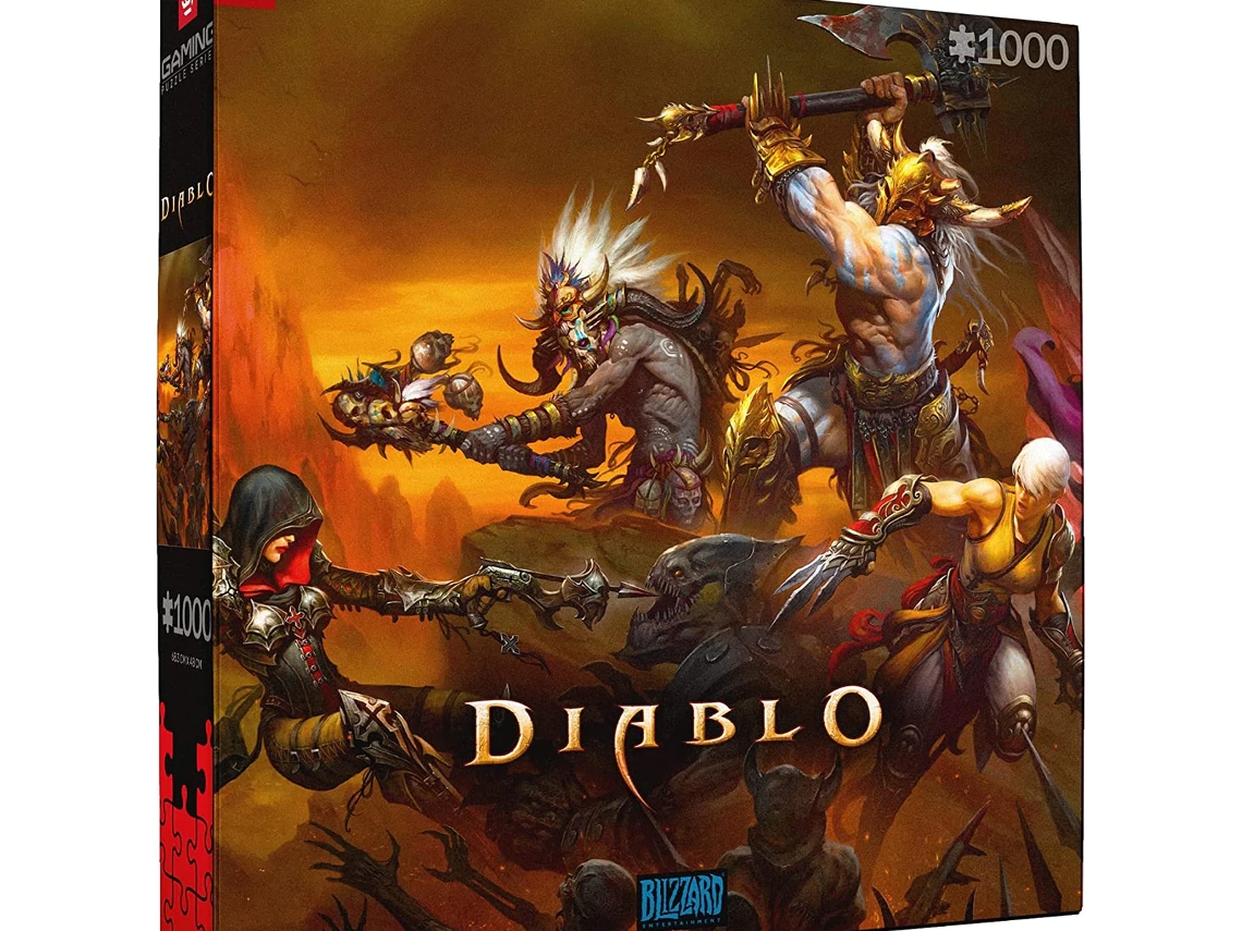 Puzzle GOOD LOOT Diablo heroes battle puzzle  (Edad Mínima Recomendada: 14 años - 1000 Piezas)