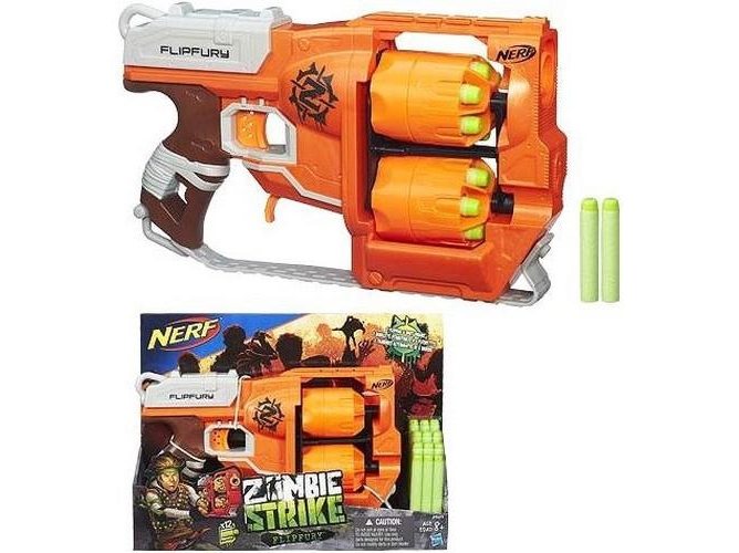 Lanzador Nerf HASBRO Zombiestrike Flipfury