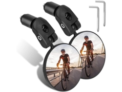Espejos Retrovisores Para Bicicleta, Espejos Convexos De Alta Definición Ajustables A 360° Para Bicicletas Y Motocicletas (2 Unidades)