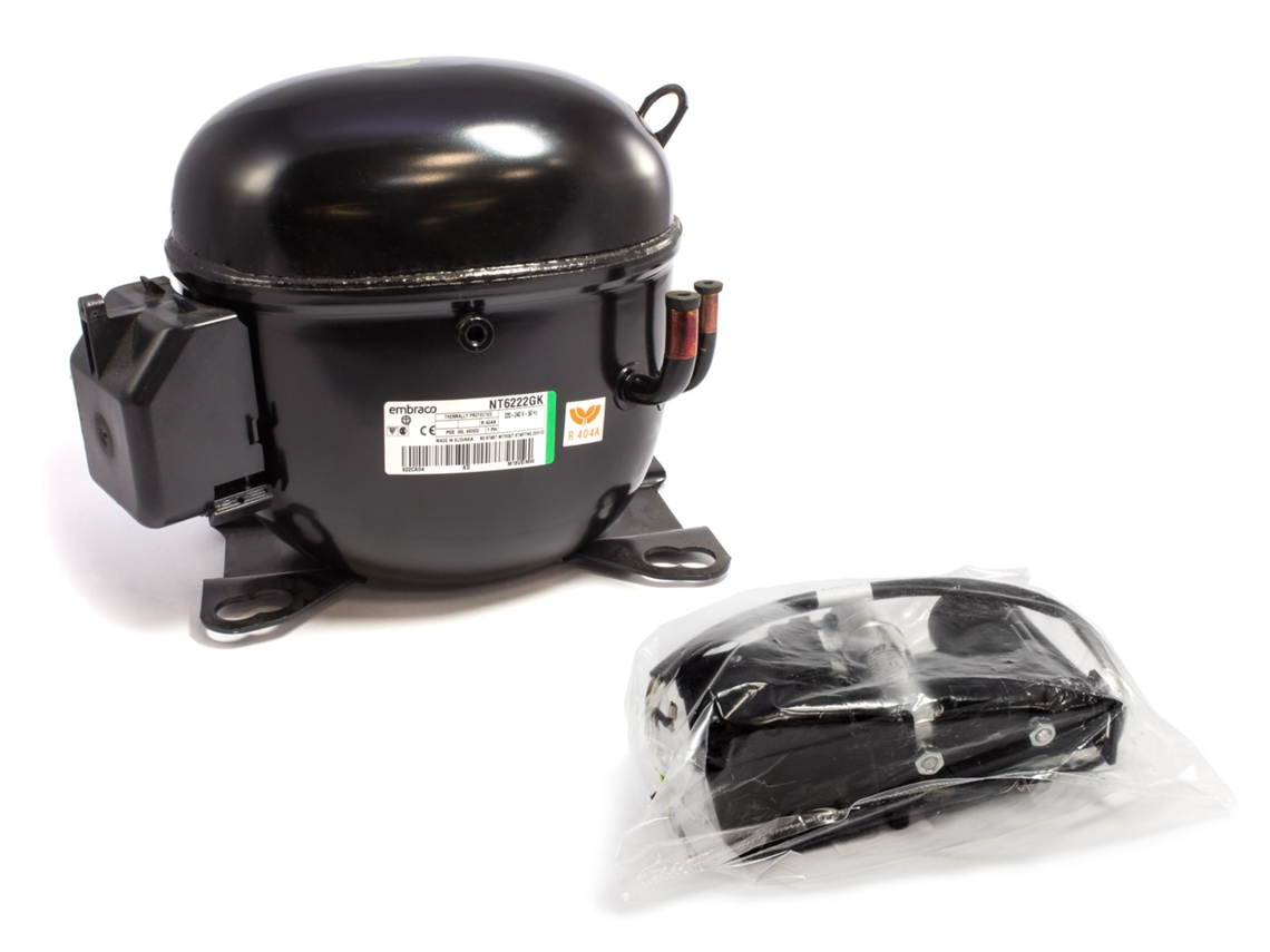 Compresor Embraco Nt6222gk R404a Mhbp 17,4cc Para Frigorífico/congelador Cmp460eb