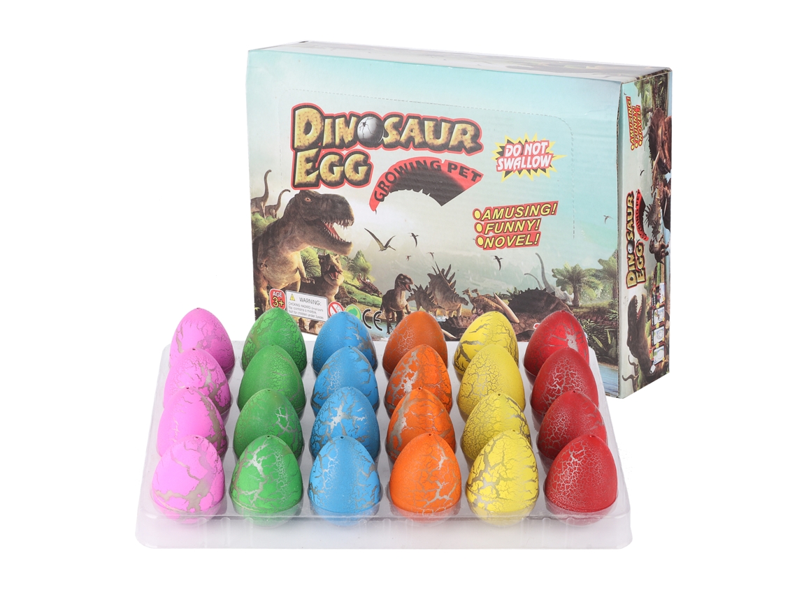 24 Juguetes De Dinosaurios Que Crecen: Huevos De Pascua A Base De Agua Para Niños