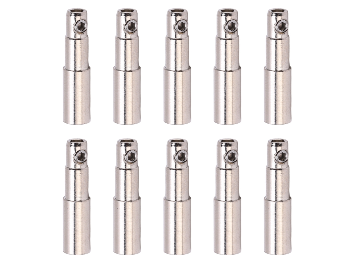 10 Conectores Banana Hembra Chapados En Oro De 4 Mm Para Esc, Motor, Batería Y Equipos Eléctricos.