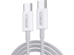 Cable de carga USB-C a USB-C compatible con JBL Partylight Stick ¡GO SOLID