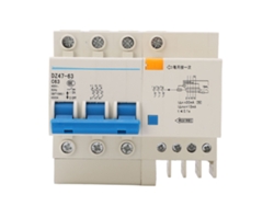 Disyuntor Mcb 3p+n 63a 400v 4500a De Capacidad De Ruptura Para Oficina En Casa