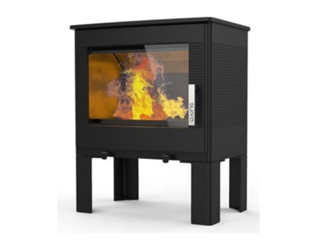 Estufa de leña negra resistente al agua de 7,3 kw FR9016110B - SUPRA