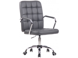 Silla de Escritorio DUDECOR (Acero - Gris)