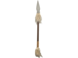 VPMKP-Arma DISFRAZZES Lanza De Indio Con Pelo (43 cm)