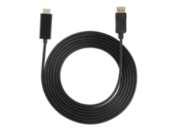 Cable Adaptador Displayport A Hdmi Con Conversión De Audio Y Vídeo Hd, 3 Metros