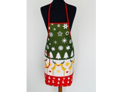Delantal De Navidad ILMH BY I LOVE MY HOME (algodón - 60x75cm - Estampado Navideño)