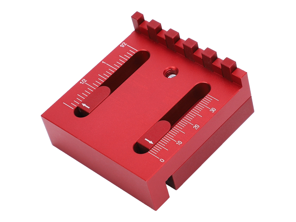 Calibrador De Separación De Aluminio Para Marcado En Carpintería De 0 A 30 Mm