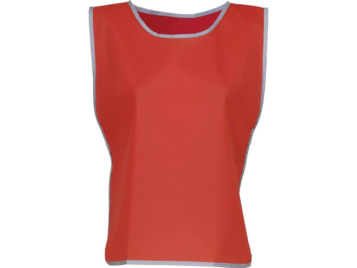 Chaleco YOKO con borde reflectante Rojo (S-M)