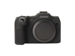 Funda protectora de silicona suave para Canon Eos R8 negra Zruxe