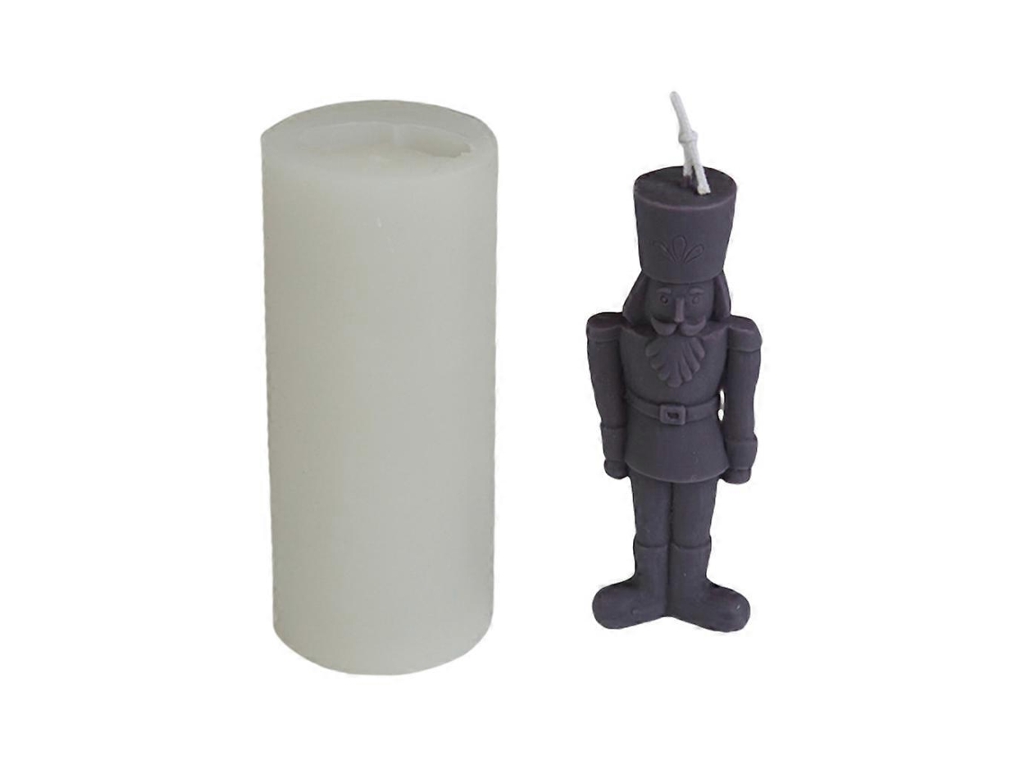 Molde de silicona 3D King para hornear pasteles de chocolate, postres, mousse, yeso, velas y herramientas de bricolaje.
