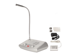 Sistema De Intercomunicación De Ventana Con Altavoz De Alta Calidad Y Micrófono Sensible Para Bancos De Hospitales, Enchufe Estadounidense De 100-240 V.