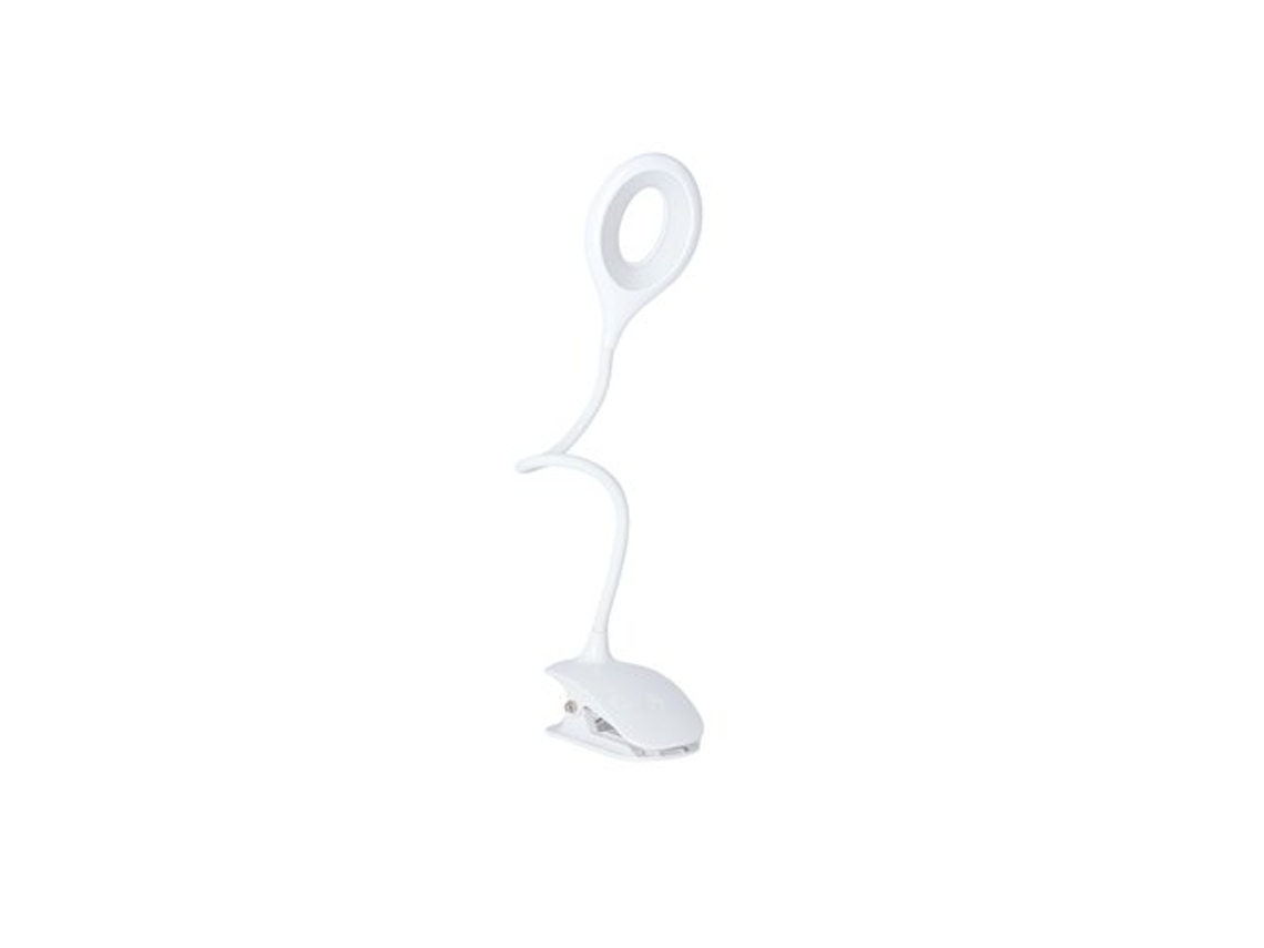 Lámpara LED recargable Korpass de 3 W con clip