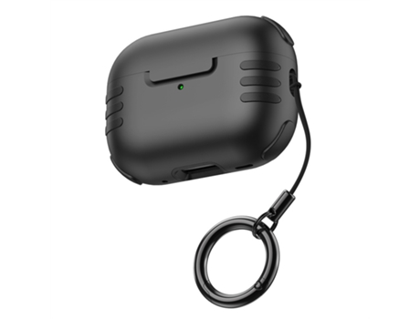 Funda Protectora para Airpods Airpods Propro 2 INF Piel Sintética Negro