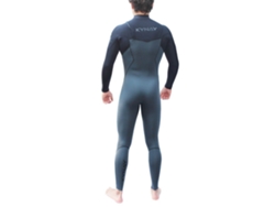 Fato Neoprene Manga Comprida Zip Tórax Surf Ultra Stretch Warma Preto Stkynay