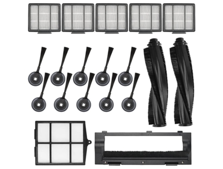 Escova de rolo escovas laterais filtros hepa para tubarão s87 r85 rv850 vácuo