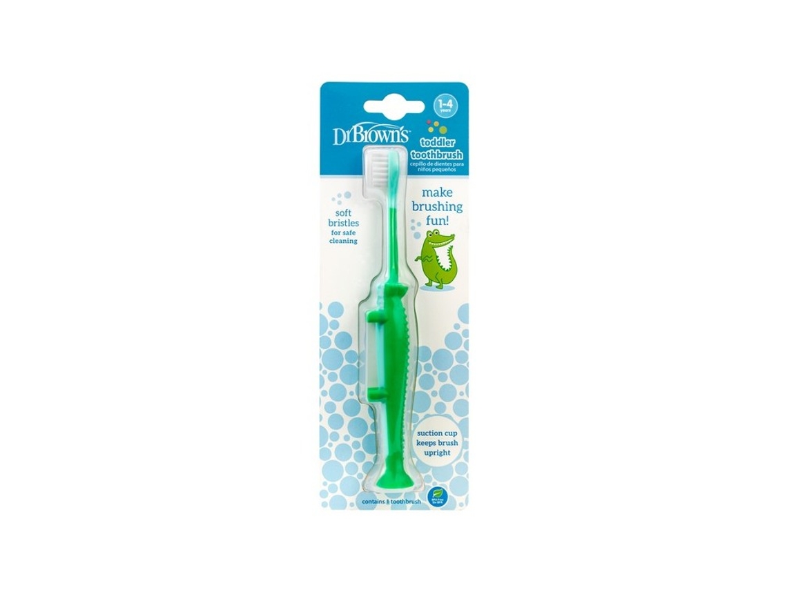 Cepillos de Dientes DR BROWN'S Flamingo (0-4 Anos)