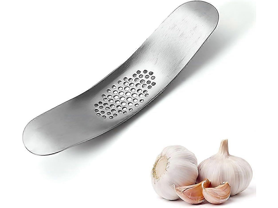 Prensa de ajos, prensa de ajos de acero inoxidable, picadora de ajos, utensilio para hacer ajos, Rosewell