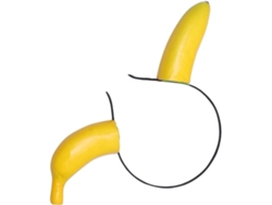 Serrage-tête Banane En Mousse Pour Mujers, Accessoire De Fête Drôle Y Ligero, Diadema Couvre-chef